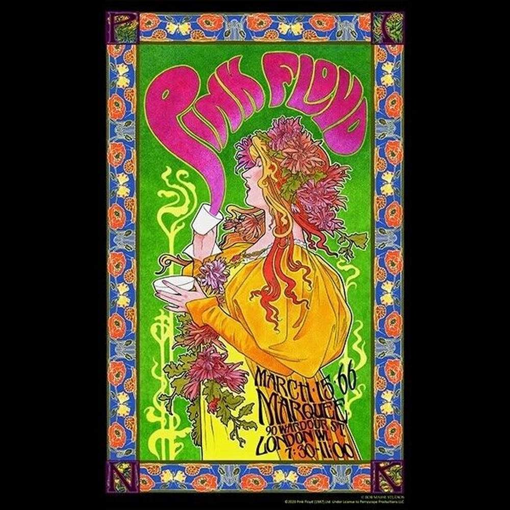 Pink Floyd Tea Time Poster 24" x 36" New! Art:Art Posters Style Your Walls